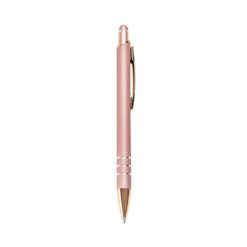 CANETA METAL TOUCH SPX-08161TB-ROE/COB NA COR ROSA