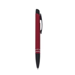 CANETA SEMI - METAL C/ 2 ANEIS  SPX-P@13716-VM NA COR VERMELHO