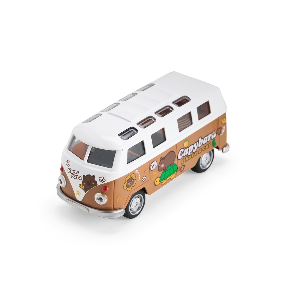 CARRO MINIATURA SPX-P$BRINQ169-MAR/BCO NA COR MARROM