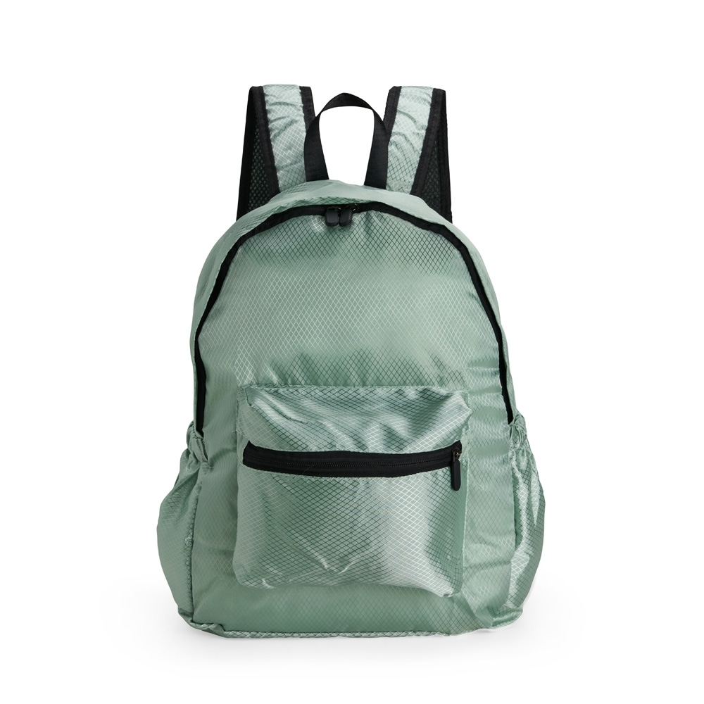 MOCHILA DOBRÁVEL POLIÉSTER 18L SPX-19041-VD NA COR VERDE