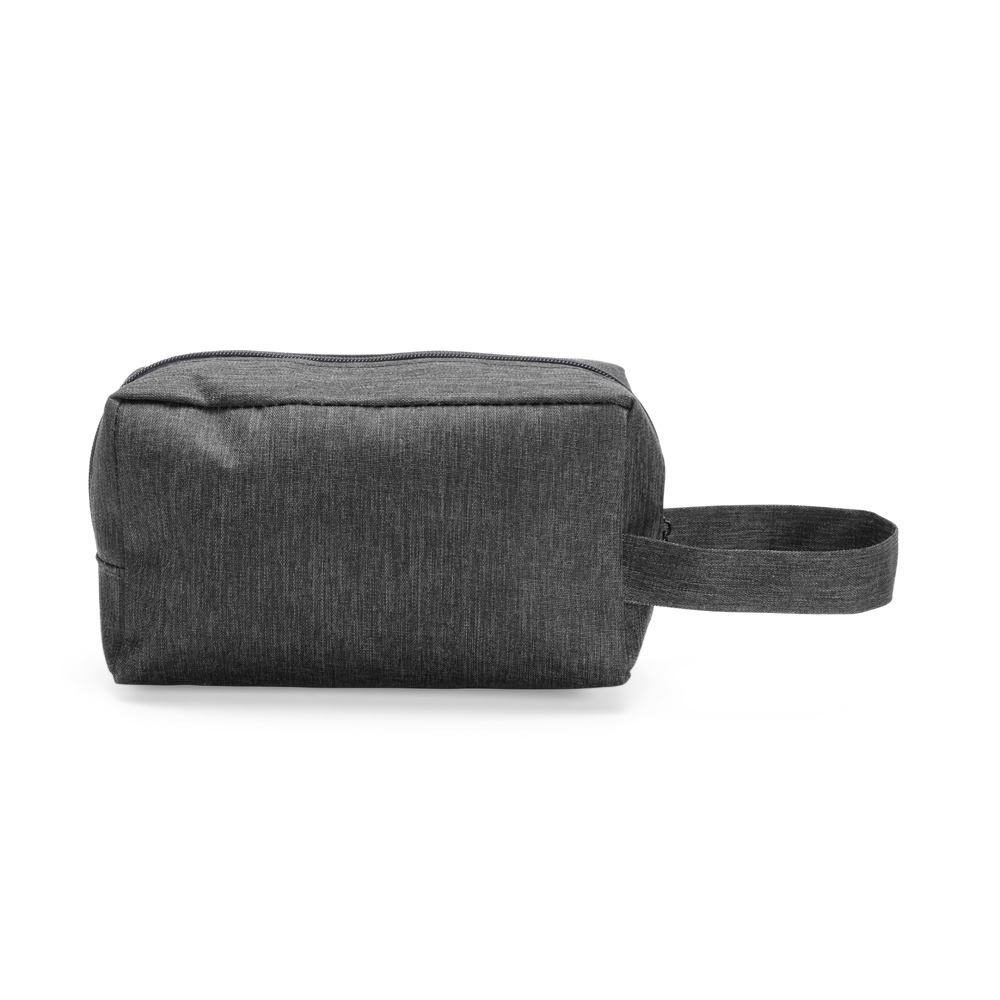 NÉCESSAIRE POLIÉSTER PVC MESCLA SPX-15333-PRE NA COR PRETO