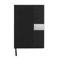 CADERNETA COURO SINTÉTICO SPX-15406-PRE NA COR PRETO