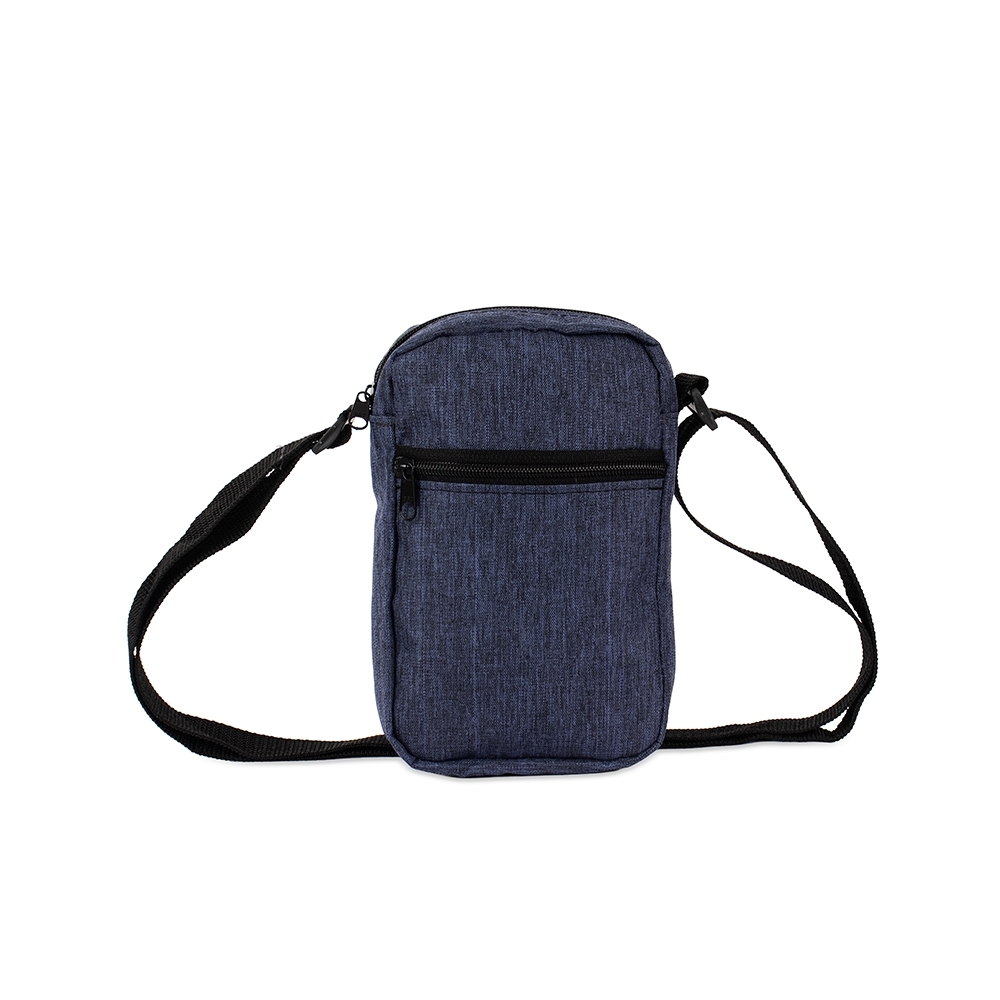 BOLSA DE OMBRO POLIÉSTER PVC MESCLA SPX-15387-AZU NA COR AZUL