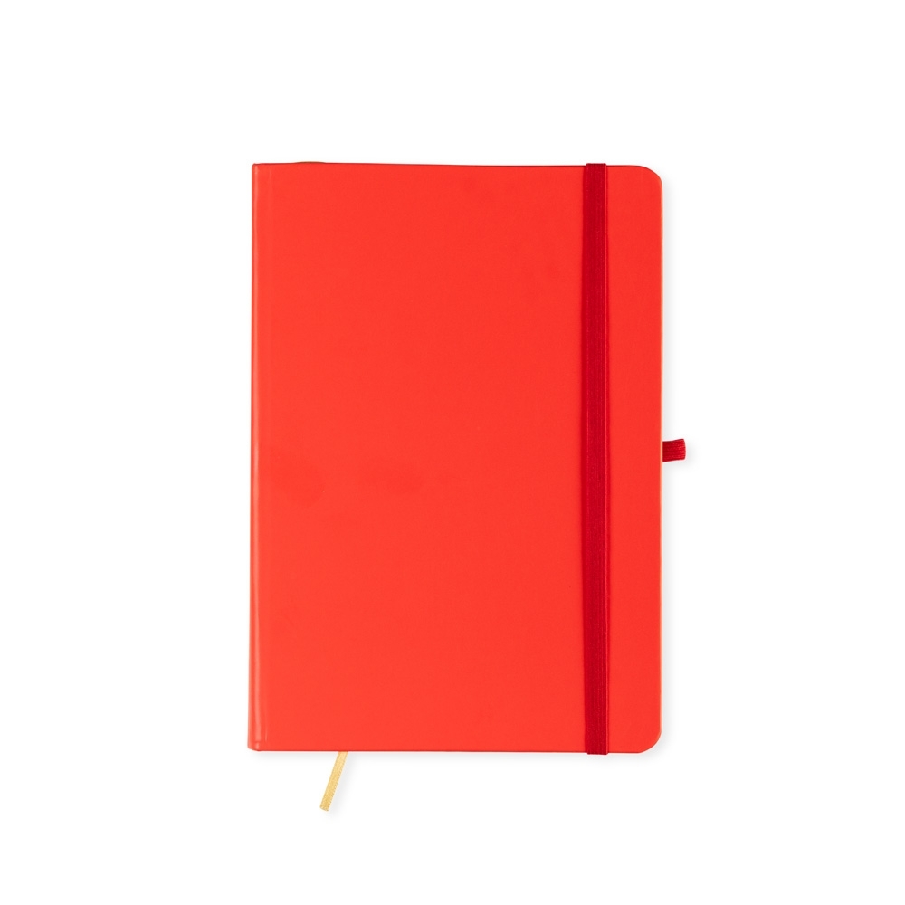 CADERNETA FOSCA SEM PAUTA SPX-15464S-VM NA COR VERMELHO