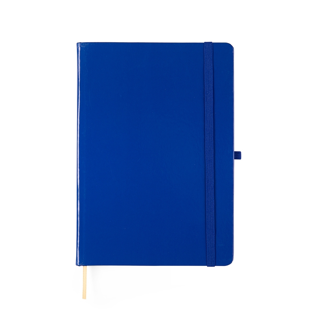 CADERNETA LAMINADA SEM PAUTA SPX-15460S-AZU NA COR AZUL