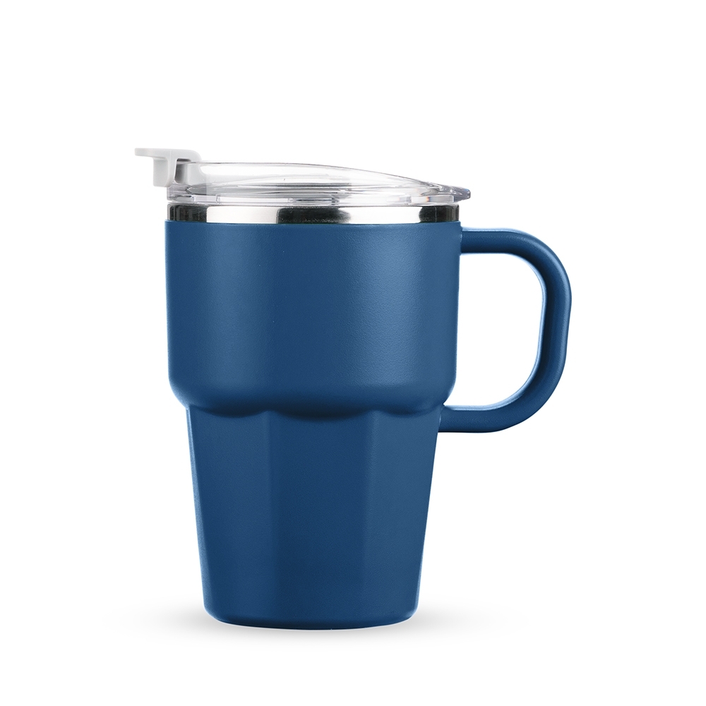 CANECA PAREDE DUPLA 550ML SPX-09227-AZU NA COR AZUL
