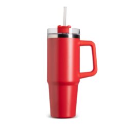 CANECA TÉRMICA 900ML SPX-09195-VM NA COR VERMELHO