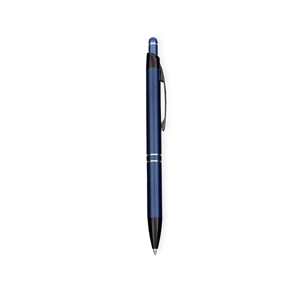 CANETA METAL TOUCH SPX-09266B-AZE/PRE NA COR AZUL