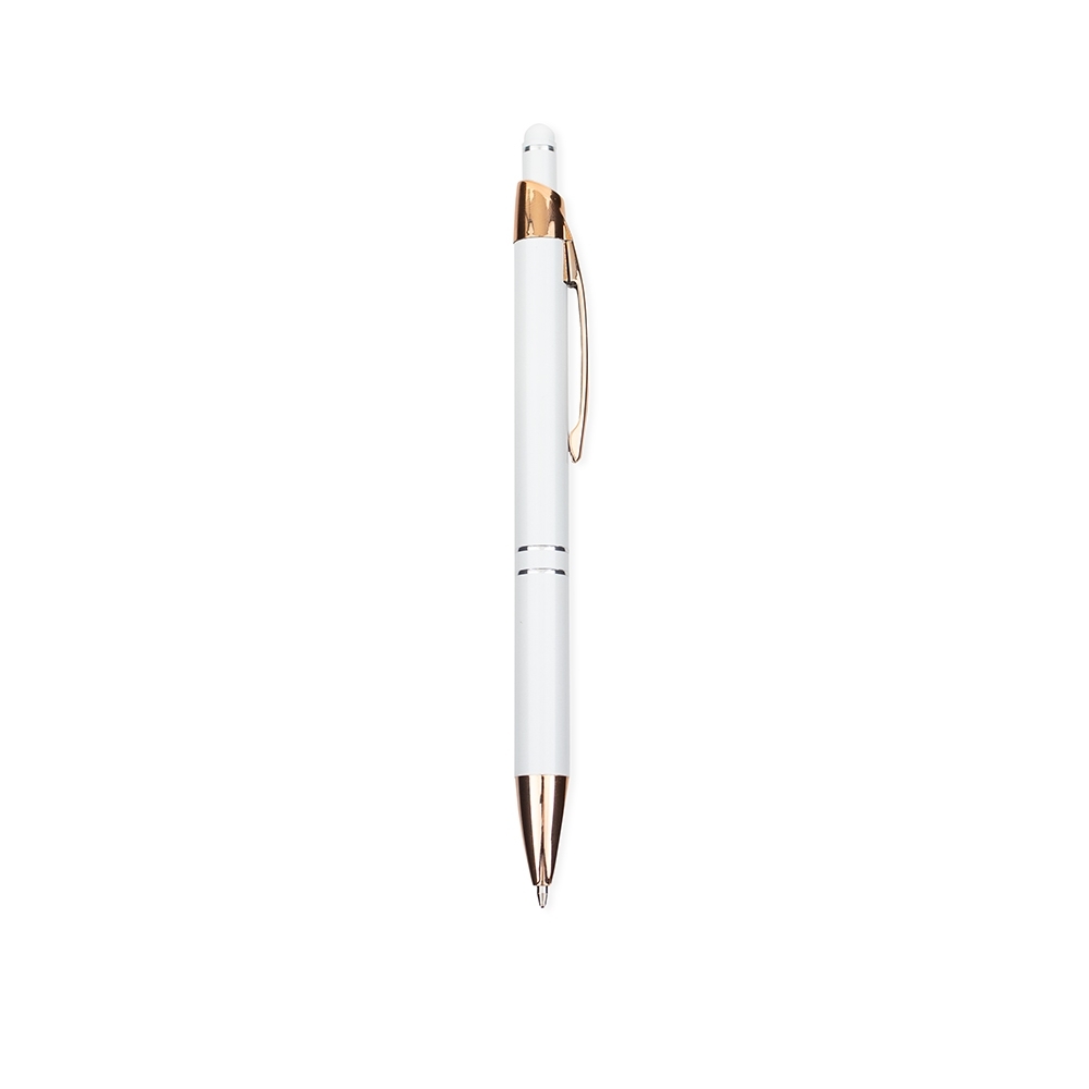 CANETA METAL TOUCH SPX-09266-BCO/COB NA COR BRANCO