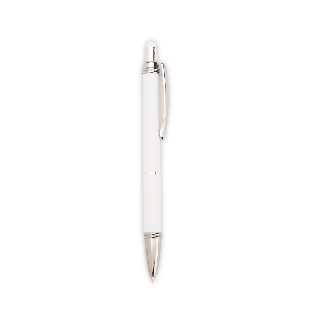 CANETA METAL TOUCH SPX-09189-BCO/PRA NA COR BRANCO
