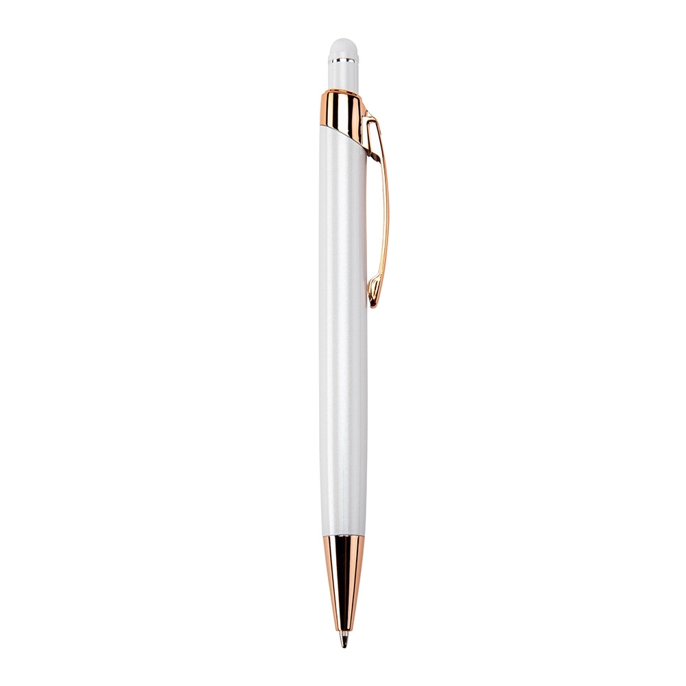 CANETA METAL TOUCH SPX-06076TF-BCO/COB NA COR BRANCO