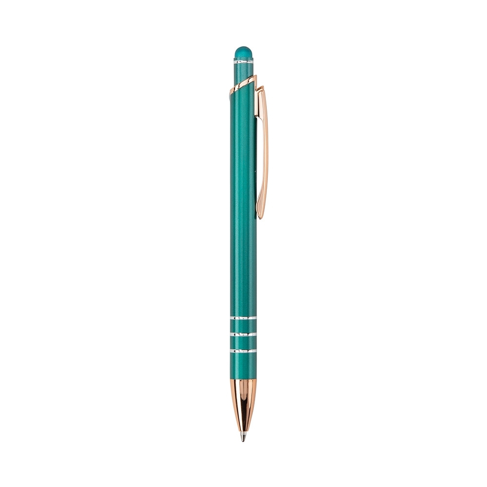 CANETA METAL TOUCH SPX-08161TF-VD/COB NA COR VERDE