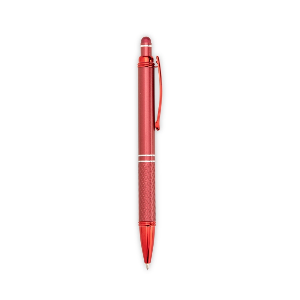 CANETA METAL TOUCH SPX-09271-VM NA COR VERMELHO