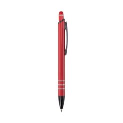 CANETA METAL TOUCH SPX-08161TD-VM/PRE NA COR VERMELHO