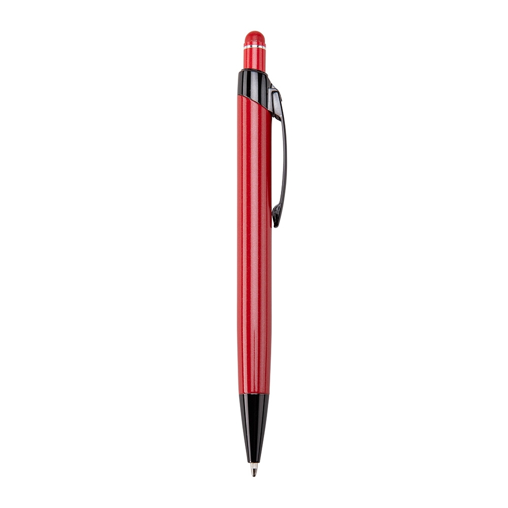 CANETA METAL TOUCH SPX-06076TD-VM/PRE NA COR VERMELHO