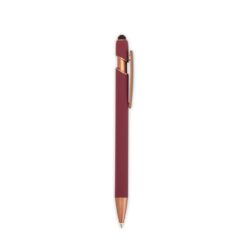 CANETA METAL TOUCH SPX-05006-VIN/BRO NA COR VERMELHO