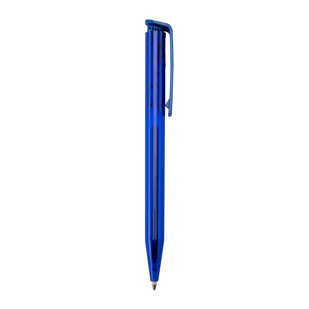 CANETA PLÁSTICA SPX-13630T-AZU NA COR AZUL