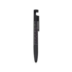 CANETA PLÁSTICA MULTIFUNÇÕES SPX-09173-PRE NA COR PRETO
