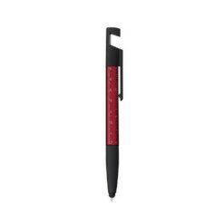 CANETA PLÁSTICA MULTIFUNÇÕES SPX-09173-VM NA COR VERMELHO