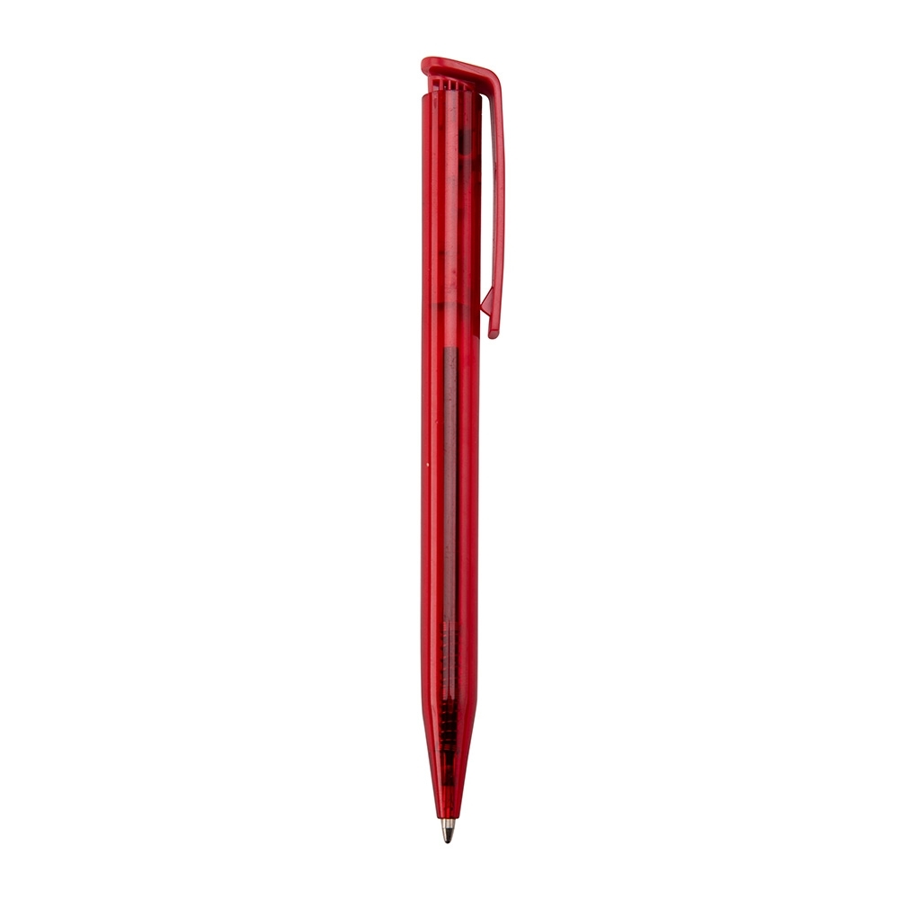 CANETA PLÁSTICA SPX-13630T-VM NA COR VERMELHO