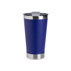COPO INOX 500ML COM ABRIDOR SPX-09252-AZE NA COR AZUL