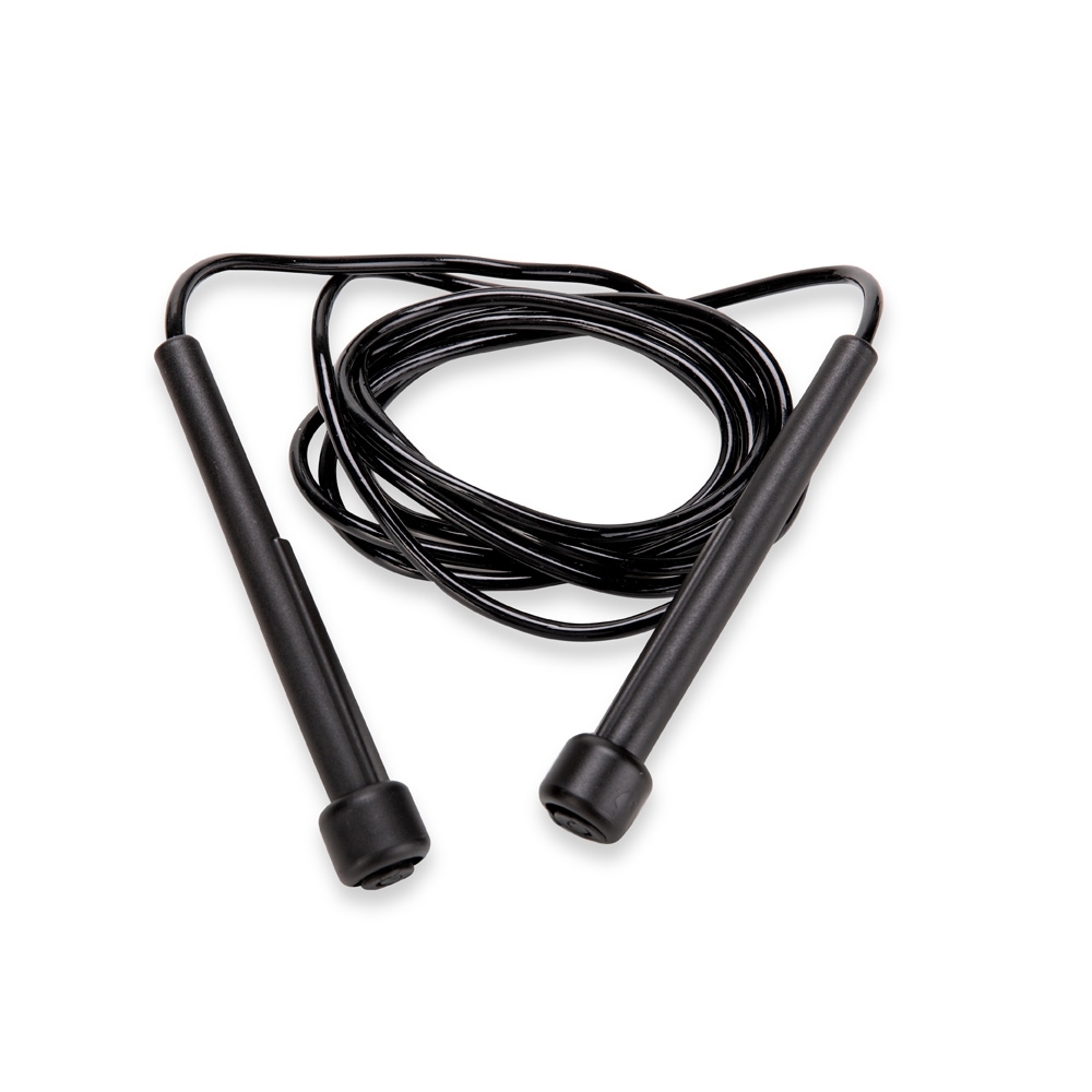 CORDA DE PULAR PVC 2,5M SPX-09201-PRE NA COR PRETO