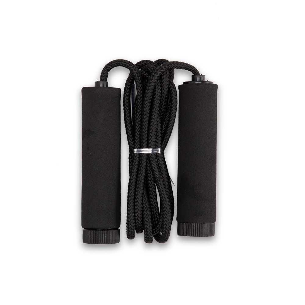 CORDA DE PULAR POLIÉSTER 2,8M SPX-09202-PRE NA COR PRETO