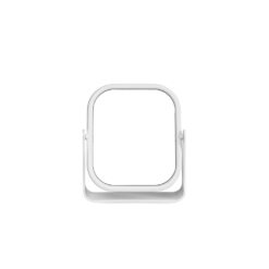 ESPELHO DE MESA PLÁSTICO SPX-19093-BCO NA COR BRANCO