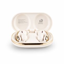 FONE DE OUVIDO BLUETOOTH COM CASE CARREGADOR SPX-E@09309-BEG NA COR BEGE