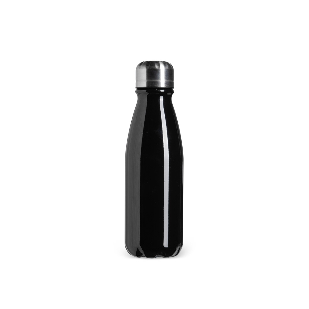 GARRAFA DE ALUMÍNIO 550ML SPX-09186-PRE NA COR PRETO