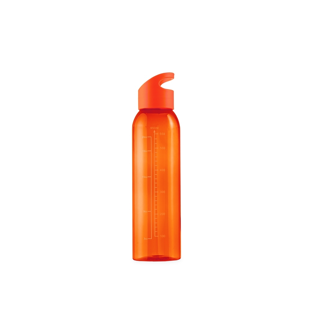 GARRAFA PLÁSTICA 700ML SPX-02423A-LAR NA COR LARANJA