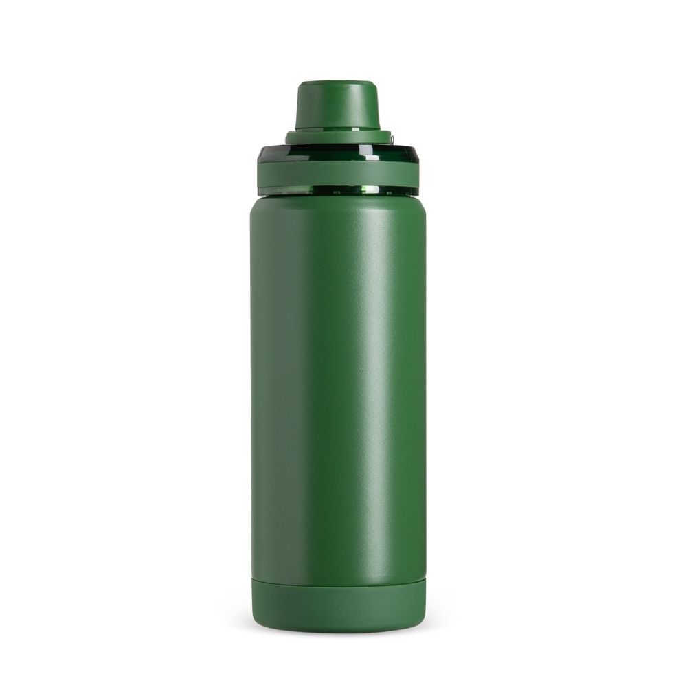 GARRAFA TÉRMICA 600ML SPX-09182-VDE NA COR VERDE