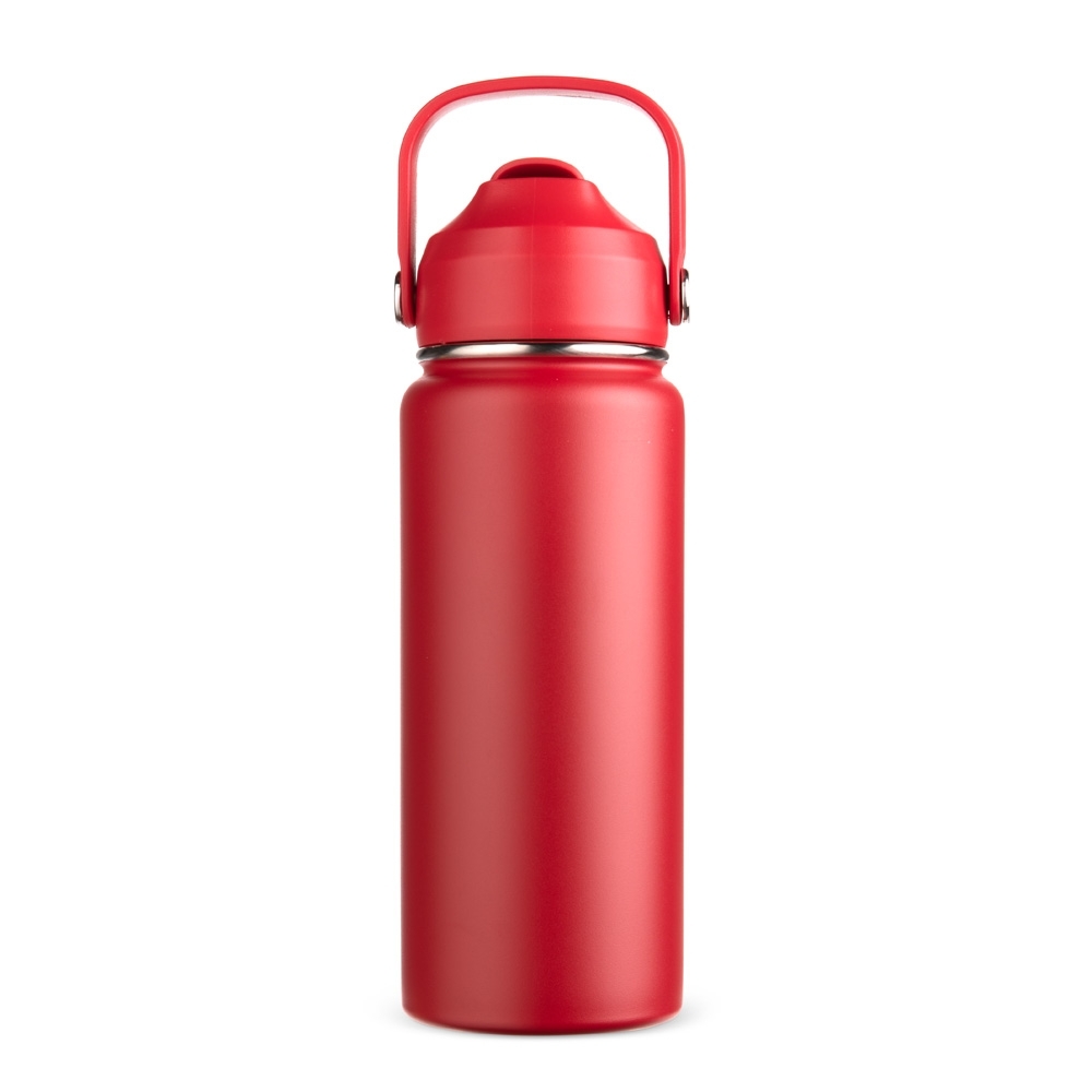 GARRAFA TÉRMICA 600ML SPX-09257-VM NA COR VERMELHO
