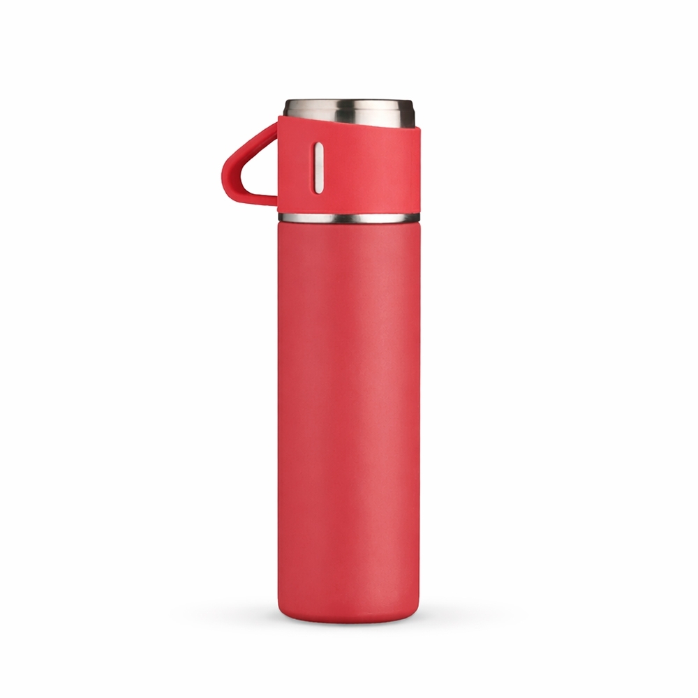 GARRAFA TÉRMICA 450 ML SPX-18639-VM NA COR VERMELHO