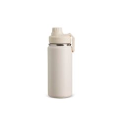 GARRAFA TÉRMICA INOX 550ML SPX-08195-CRE NA COR BEGE