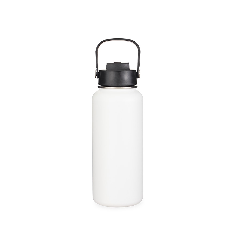 GARRAFA TÉRMICA INOX 950ML SPX-06097A-BCO NA COR BRANCO