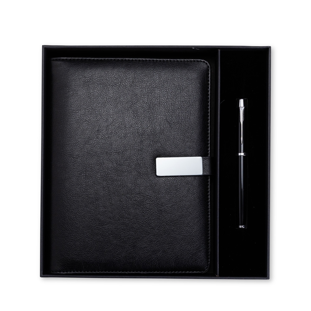 KIT EXECUTIVO 2 PEÇAS SPX-19145-PRE NA COR PRETO