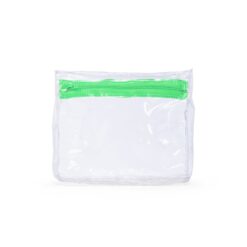 NÉCESSAIRE PVC SPX-15432-TRA/VD NA COR TRANSPARENTE