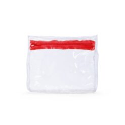 NÉCESSAIRE PVC SPX-15432-TRA/VM NA COR TRANSPARENTE