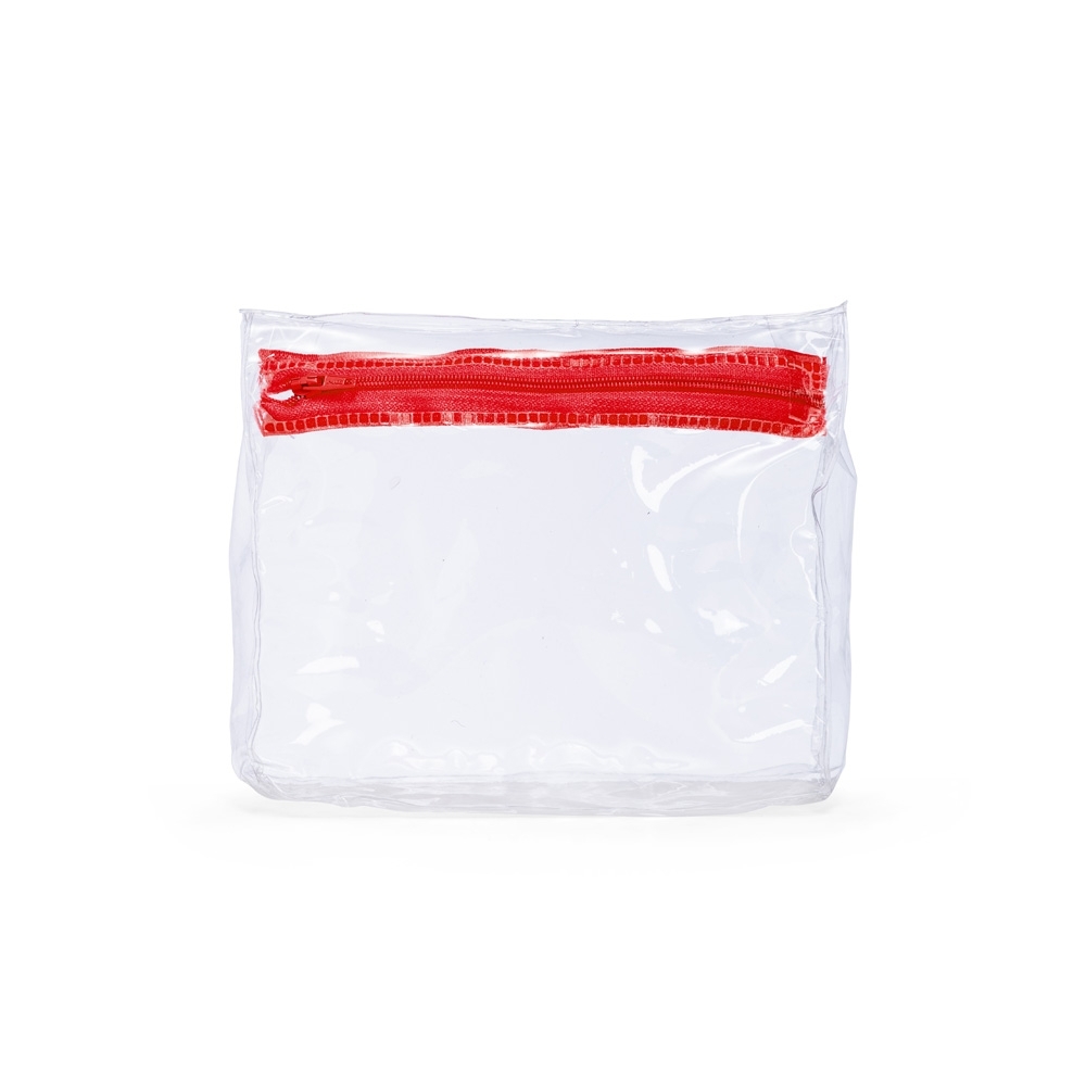 NÉCESSAIRE PVC SPX-15432-TRA/VM NA COR TRANSPARENTE
