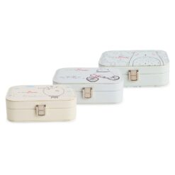 PORTA-JOIAS SPX-P$1256-MIS NA COR BRANCO