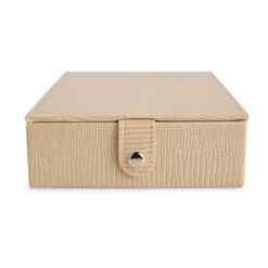PORTA-JOIAS SPX-P$X166-MIS NA COR BRANCO