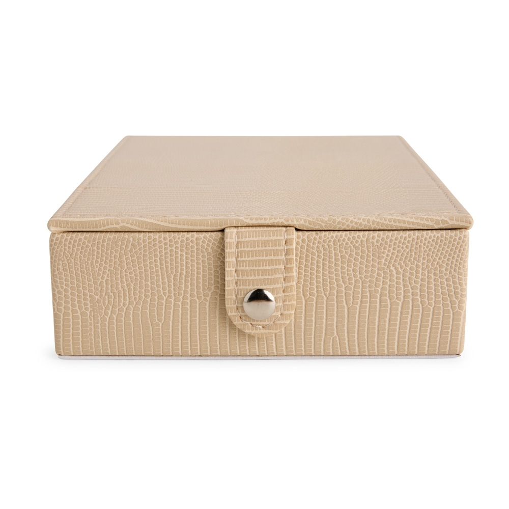 PORTA-JOIAS SPX-P$X166-MIS NA COR BRANCO