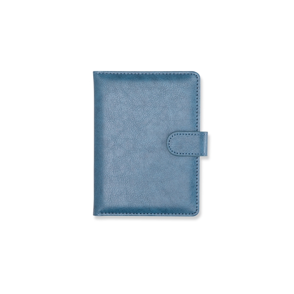 PORTA-PASSAPORTE PU SPX-19142-AZU NA COR AZUL