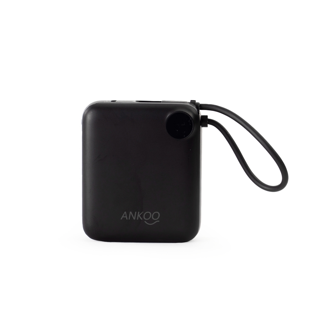 POWER BANK 10.000MAH COM PAINEL DE LED SPX-E@09312-PRE NA COR PRETO
