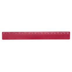 RÉGUA PLÁSTICA 20CM SPX-13724A-VM NA COR VERMELHO