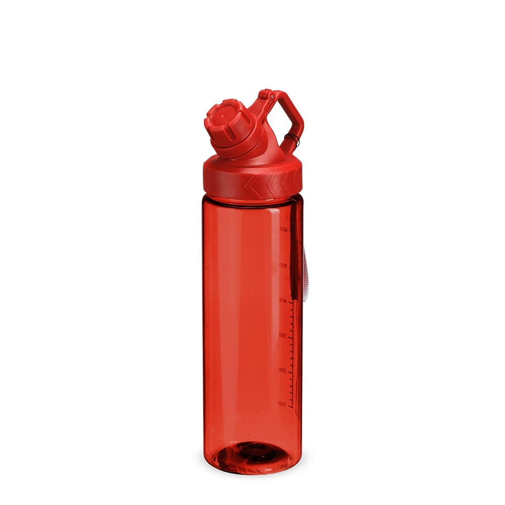 SQUEEZE PLÁSTICO 750ML SPX-08189A-VM NA COR VERMELHO