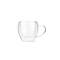 XÍCARA DE VIDRO PAREDE DUPLA 160ML SPX-09763-TRA NA COR TRANSPARENTE